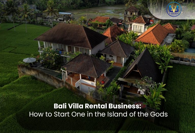 Bali villa rental business